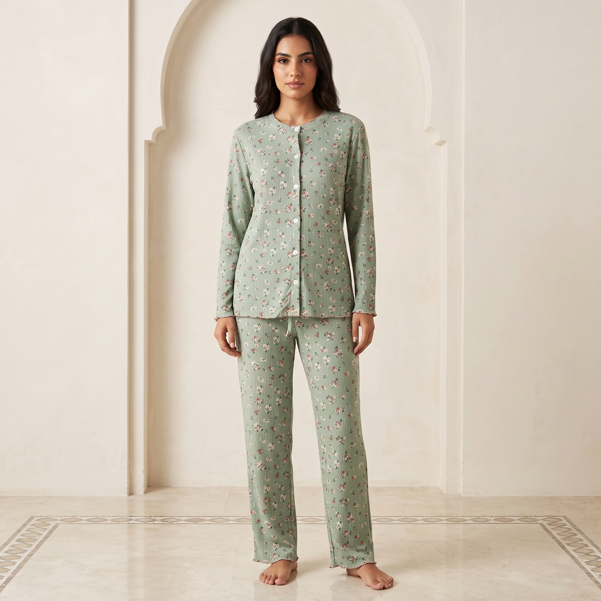 Womens Pajama 2Pcs HM-70537