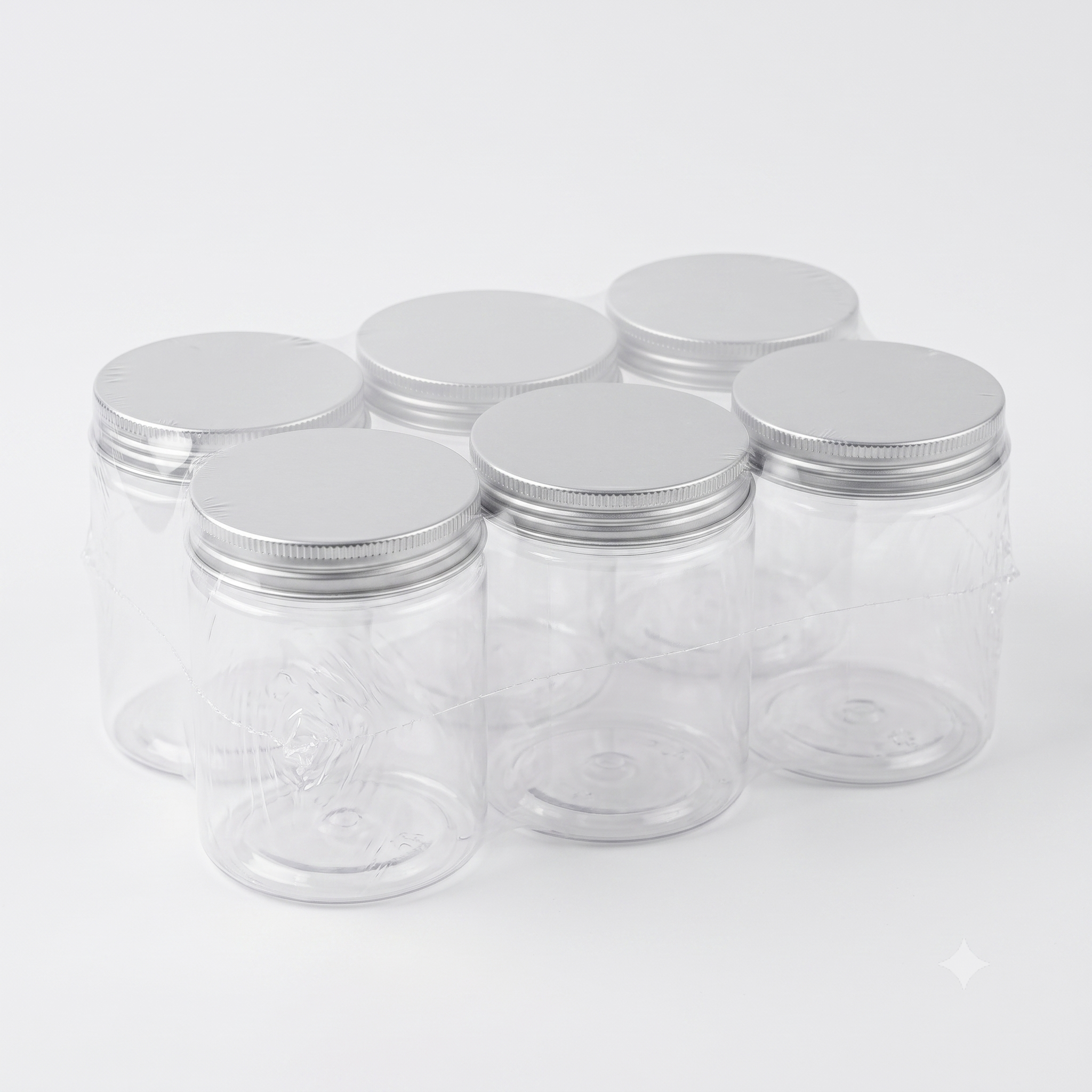 Plastic Jar Set 4 Pcs 1500ml