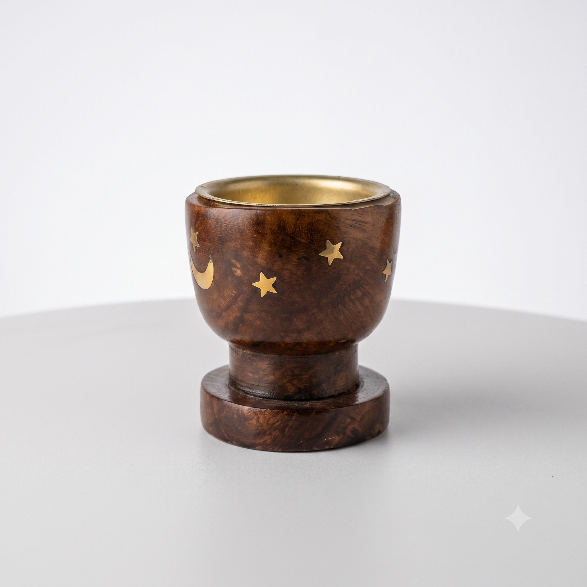 Wooden incense burner