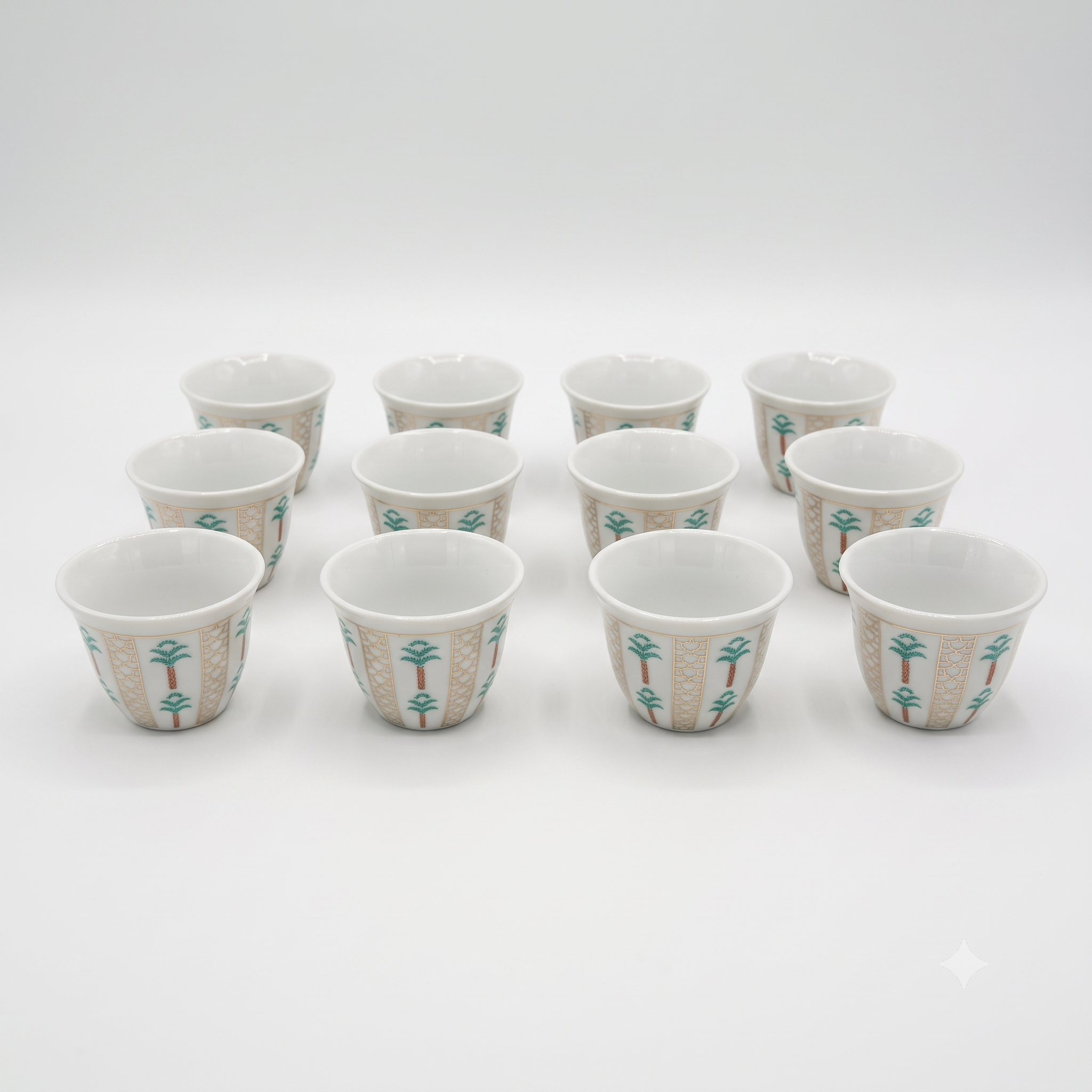 03-80-G Gold Northern Coffee Cups