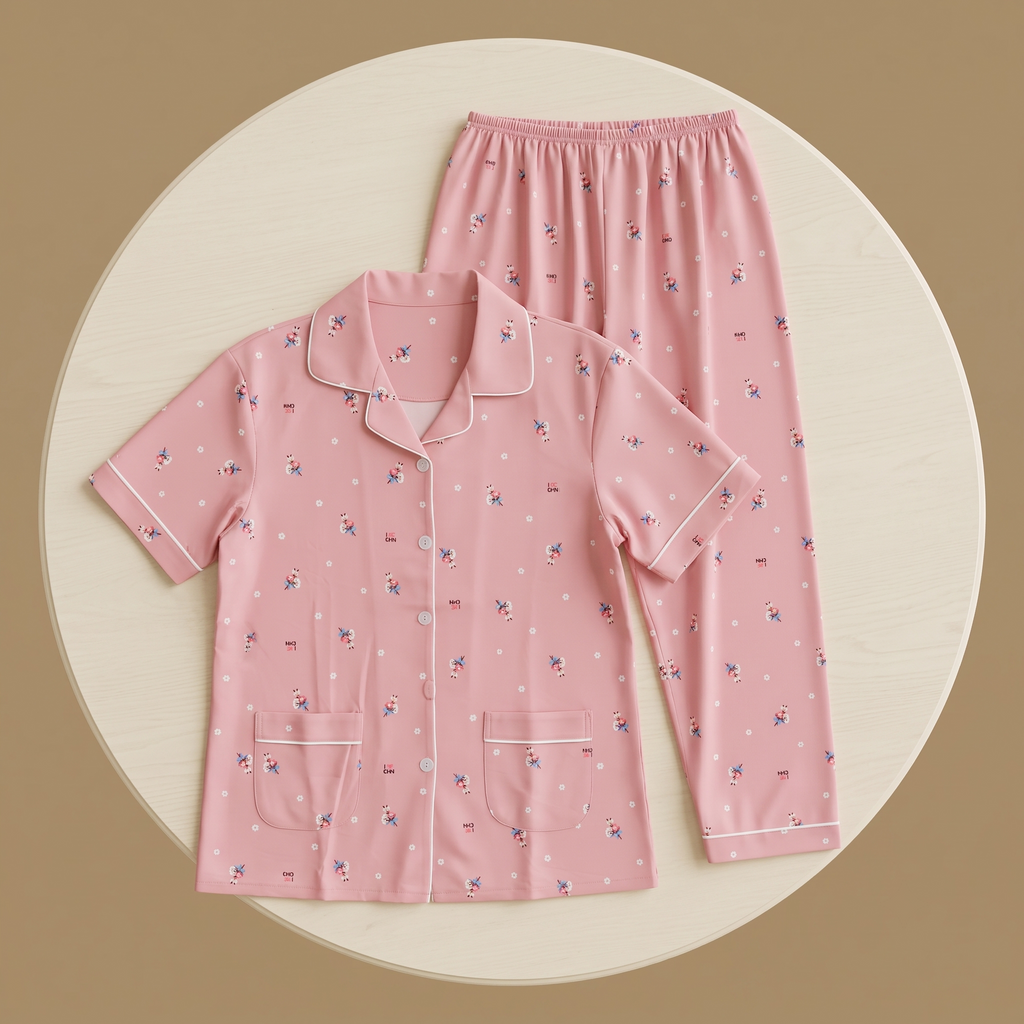 Womens Pajamas 2Pcs 679