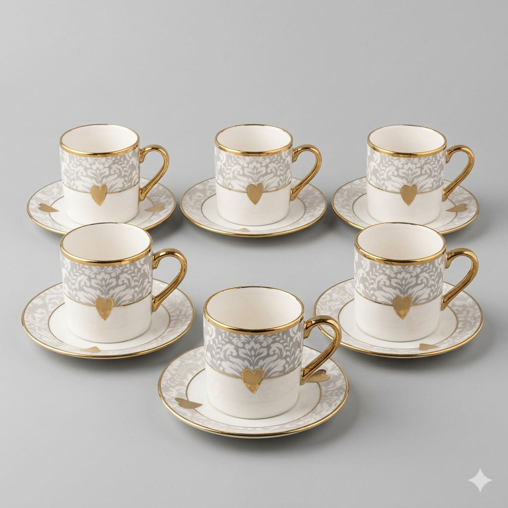 Turkish coffee cup set