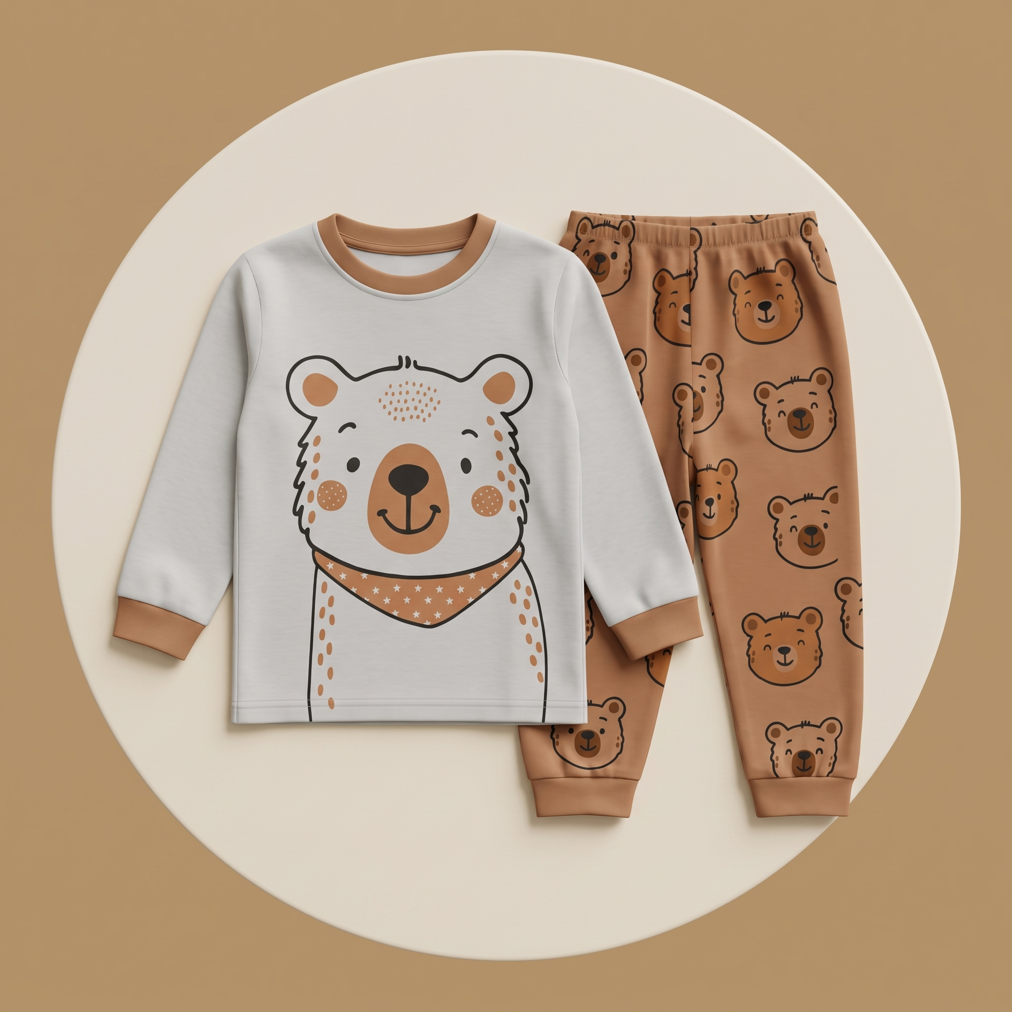 Baby L/S Pajamas RY-39351