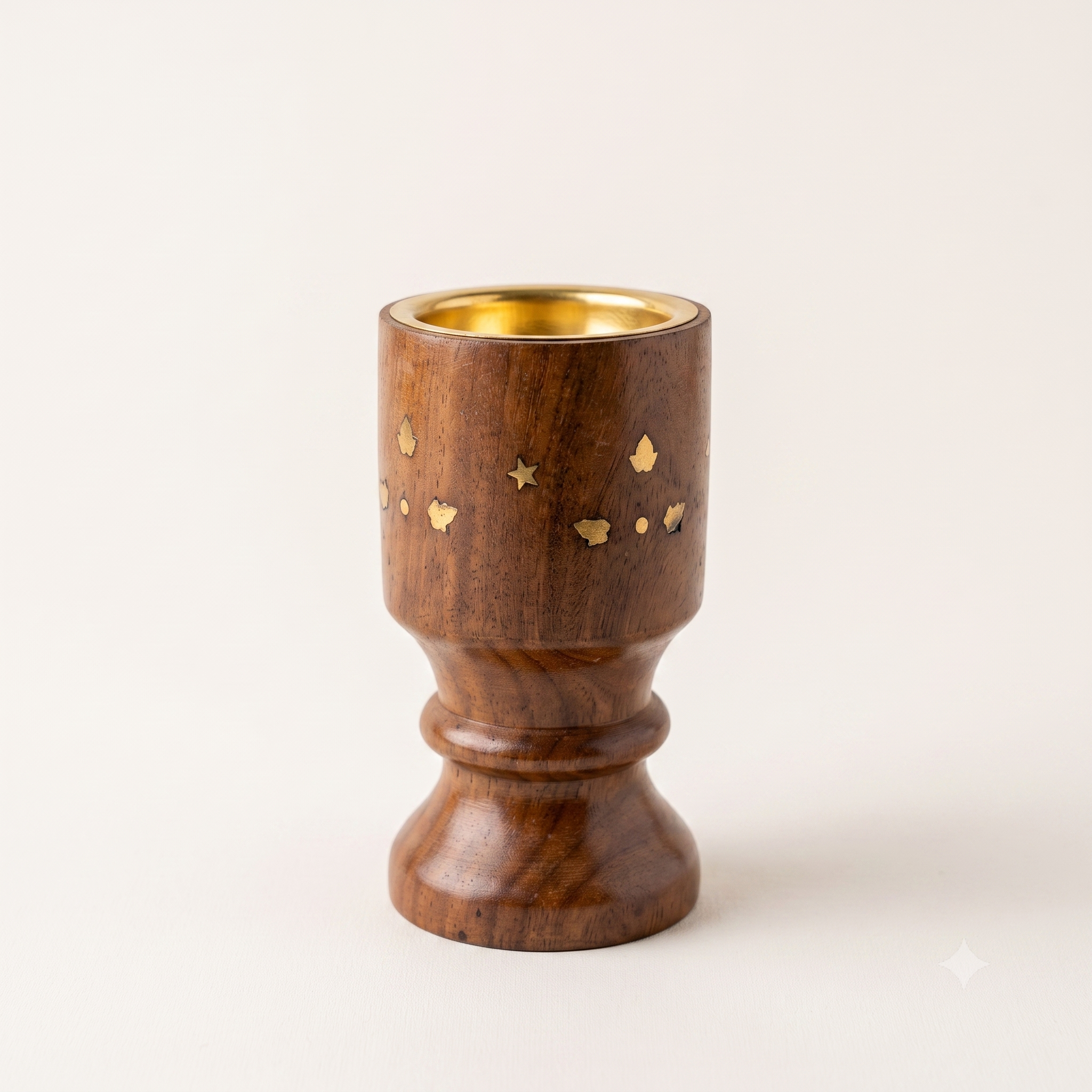 Wooden incense burner