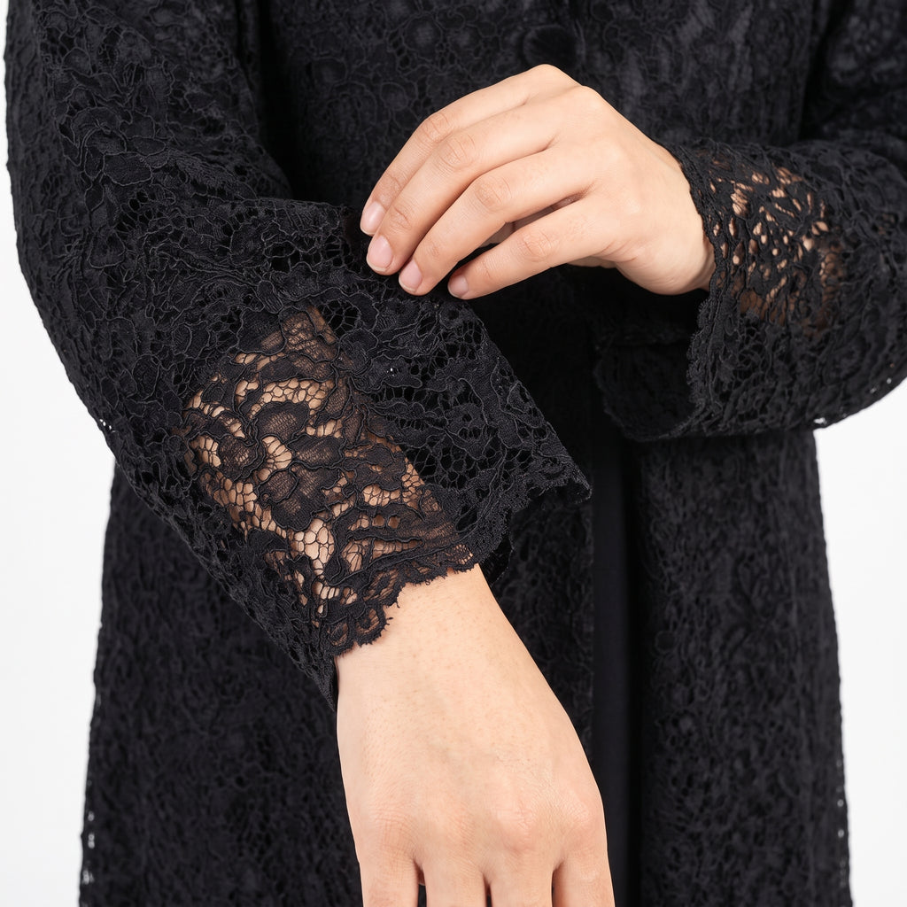 Jacket & Abaya With Shalle 003357