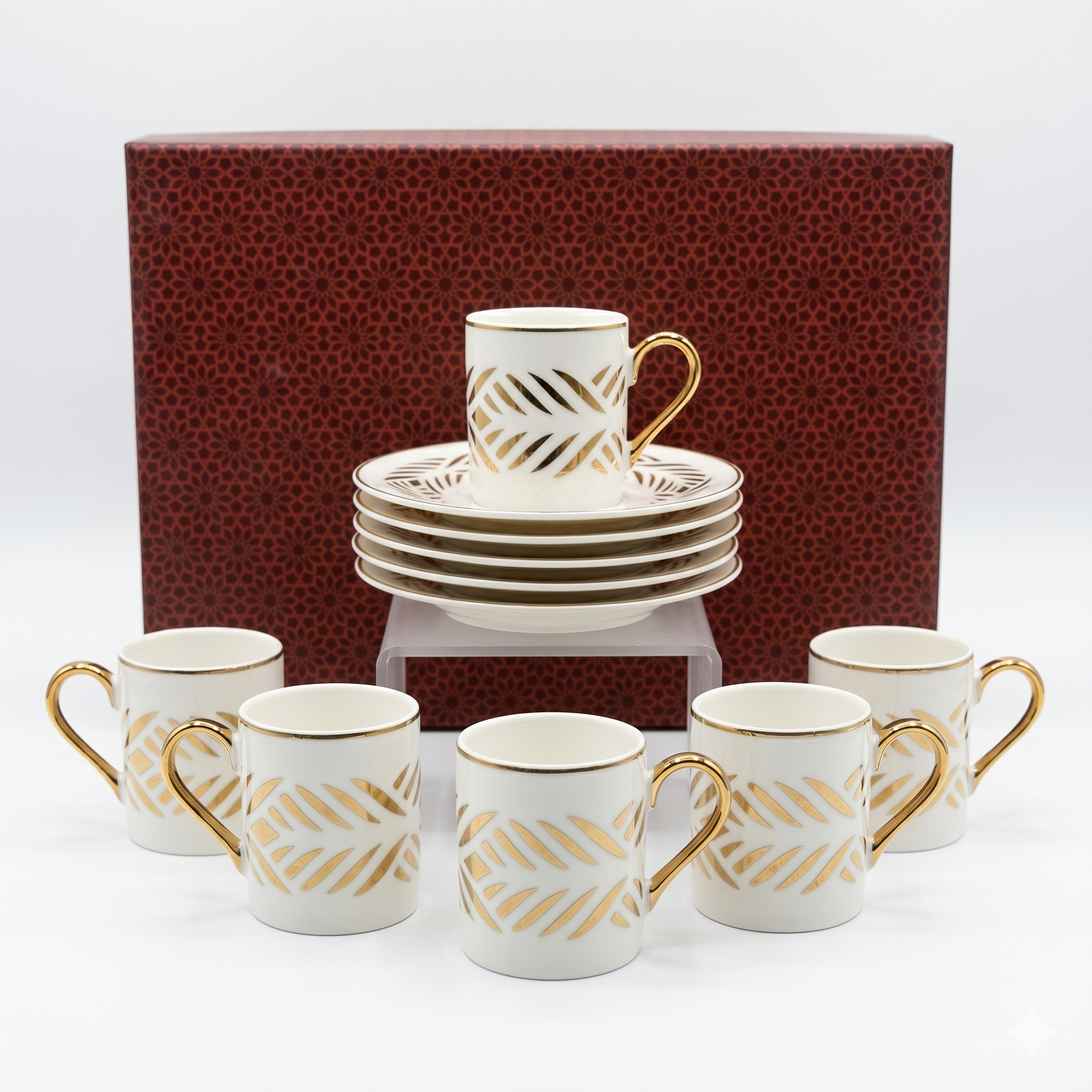 Turkish coffee set, gold, Model 7003/7489 HSR8713