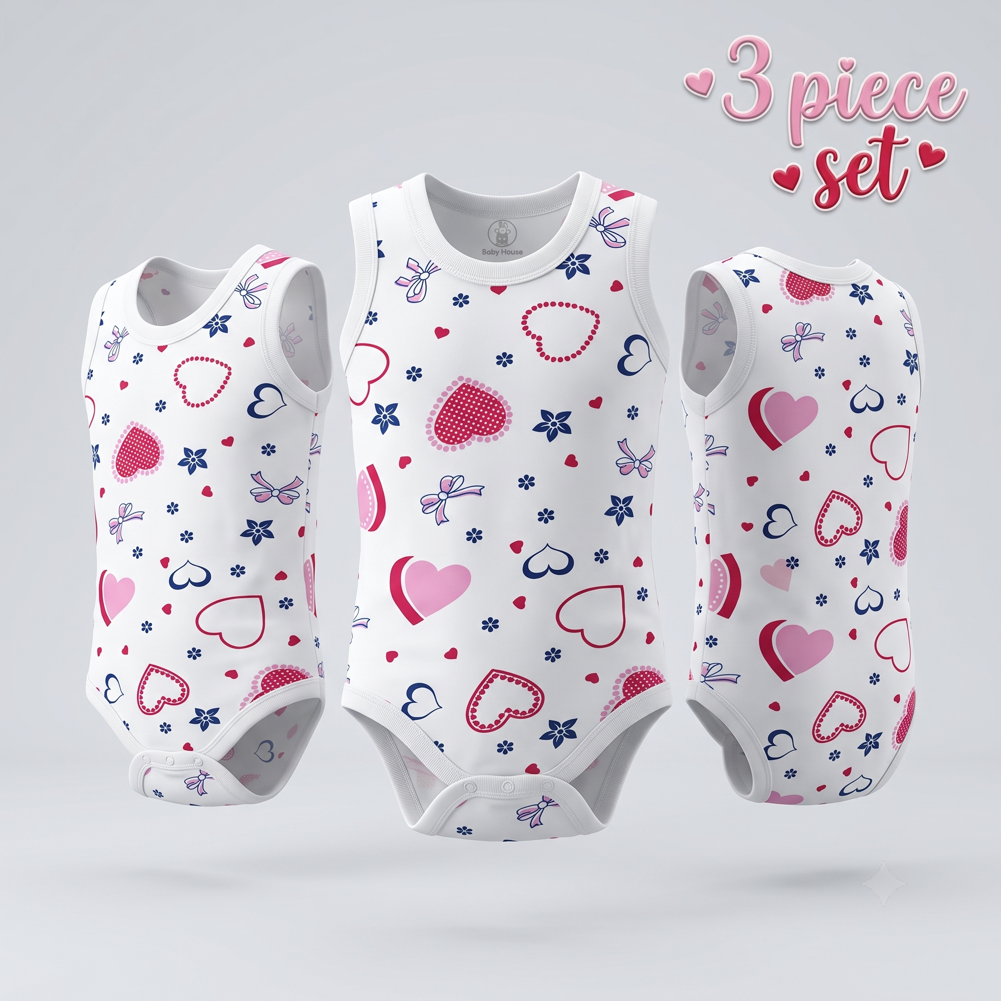 Baby BodySuit 3Pcs 3030-20850