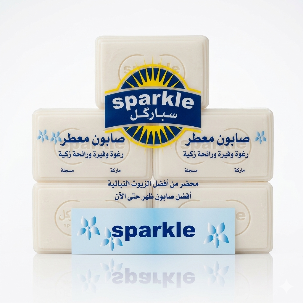صابون سباركل 6 قطع