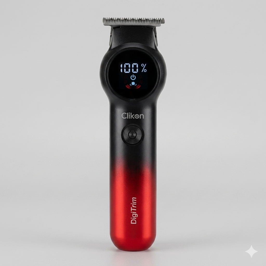 CK3364 RECHARGEABLE HAIR TRIMMER  WITH LED DISPLAY