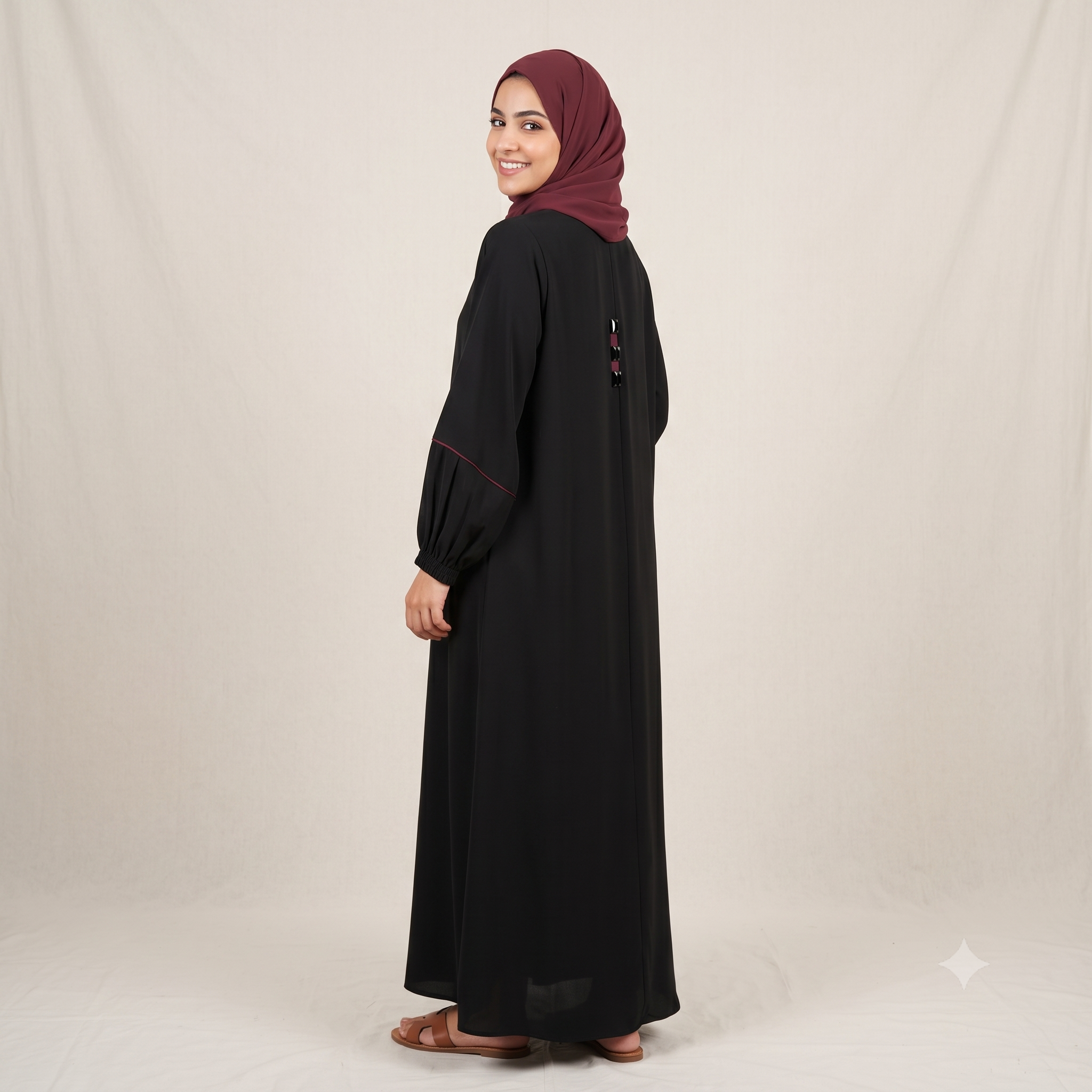 Abaya 1Pcs 40016