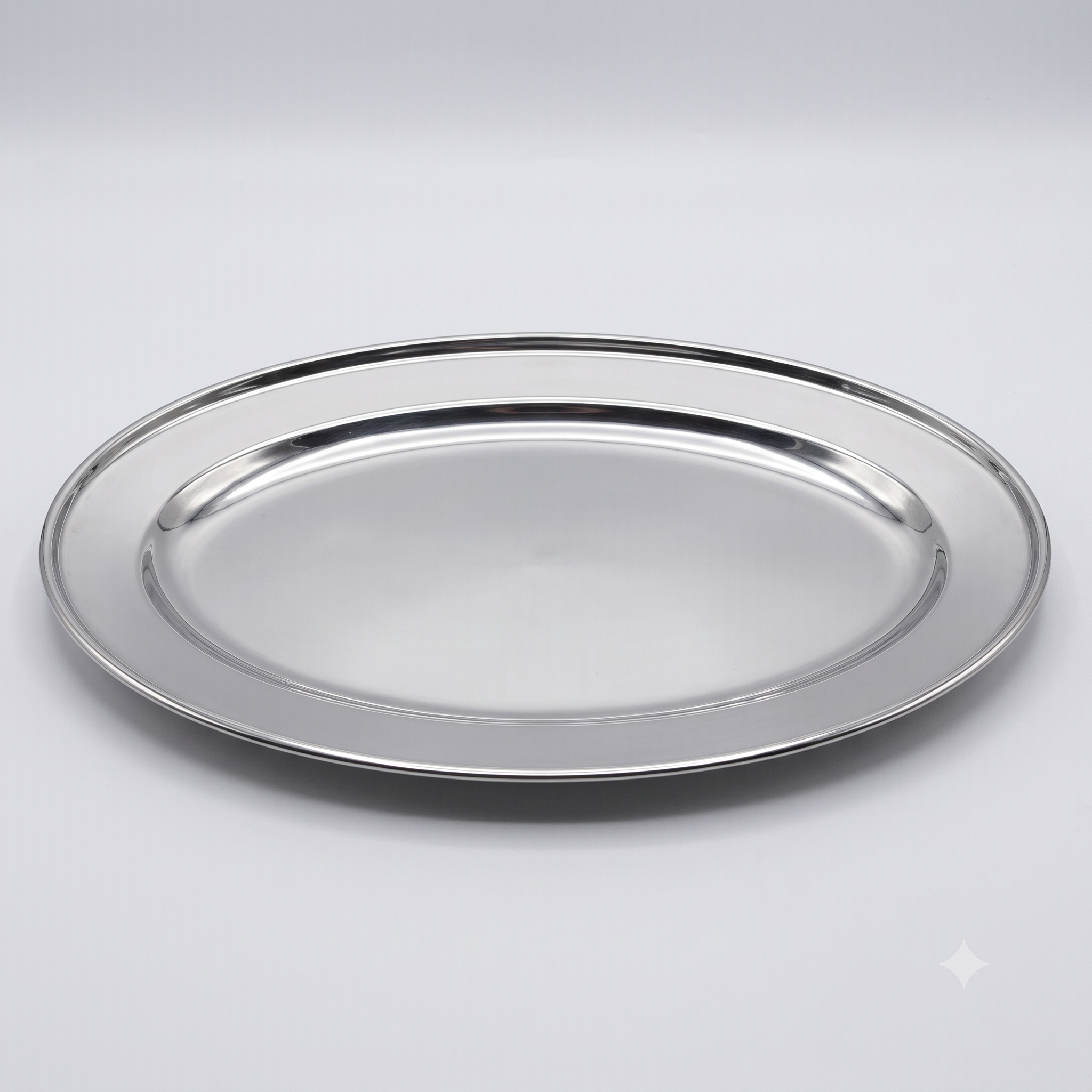 Indian Oval Steel Tray, 35cm MAX37