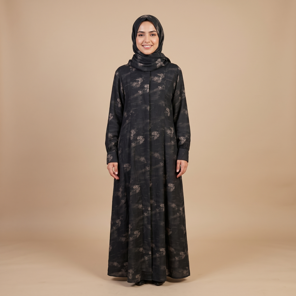Abaya & Shella 2Pcs 30024-N