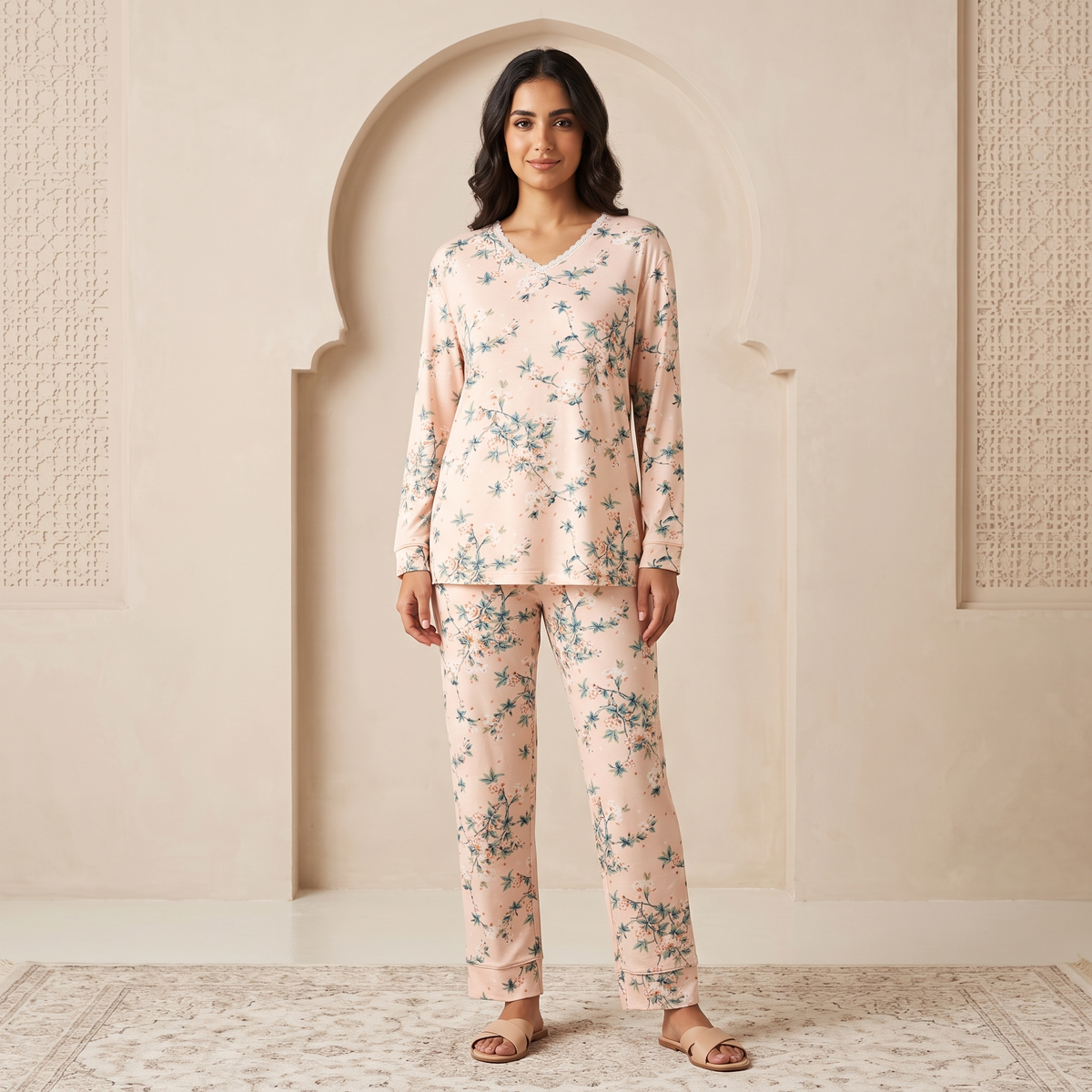 Womens Pajama 2Pcs HM-70602