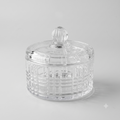 Heavy glass vase