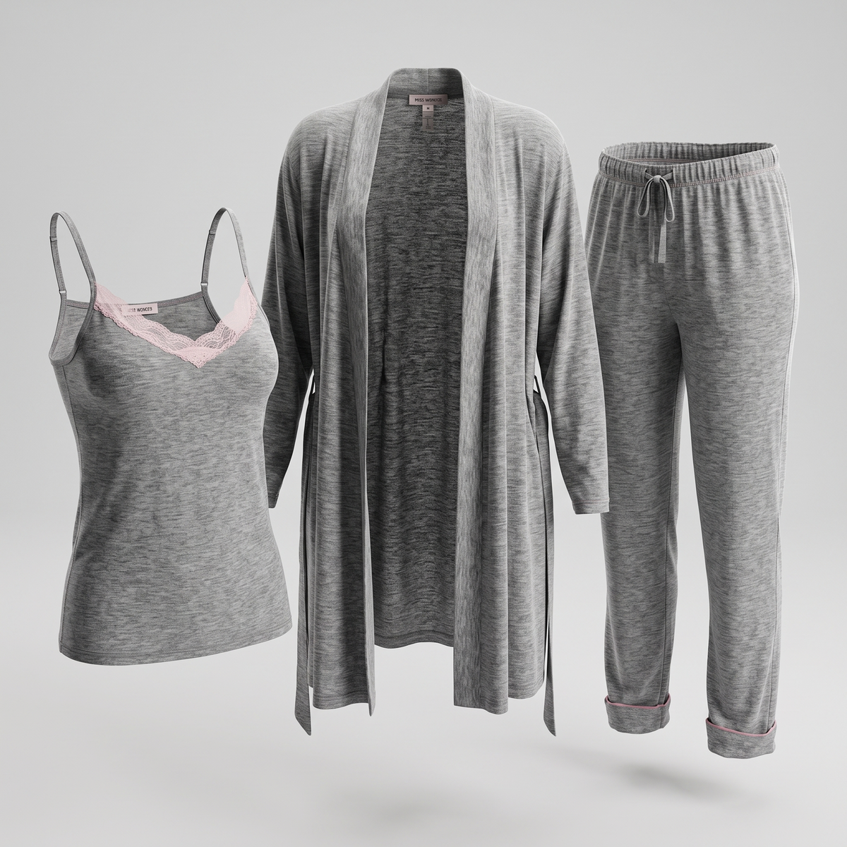 Womens Pajama 3Pcs HM-70513
