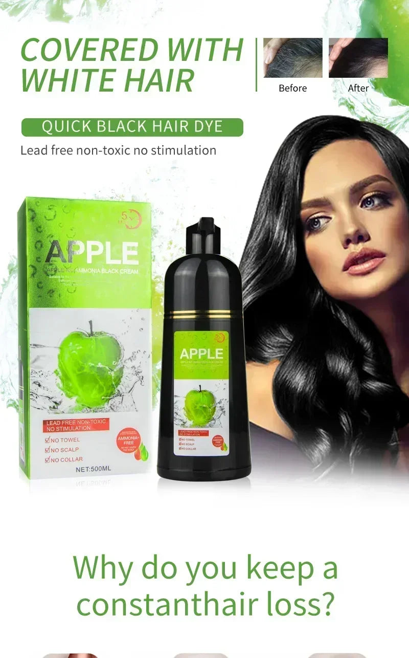 Hair dye shampoo