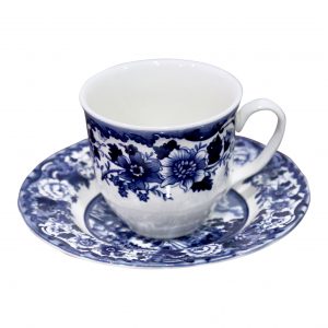 Porcelain cup with saucer CT2314