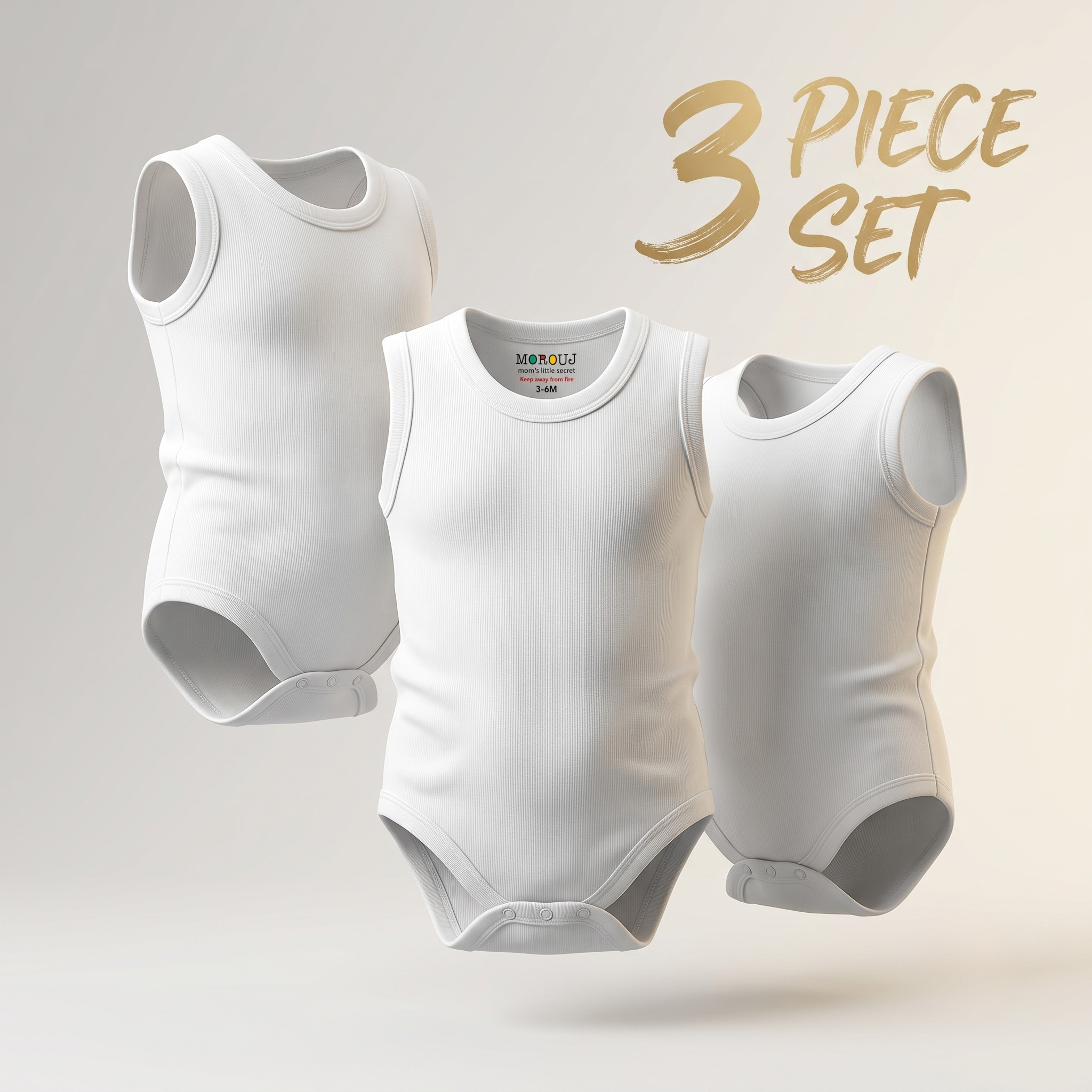 Baby Bodysuit 3Pcs IBS-1