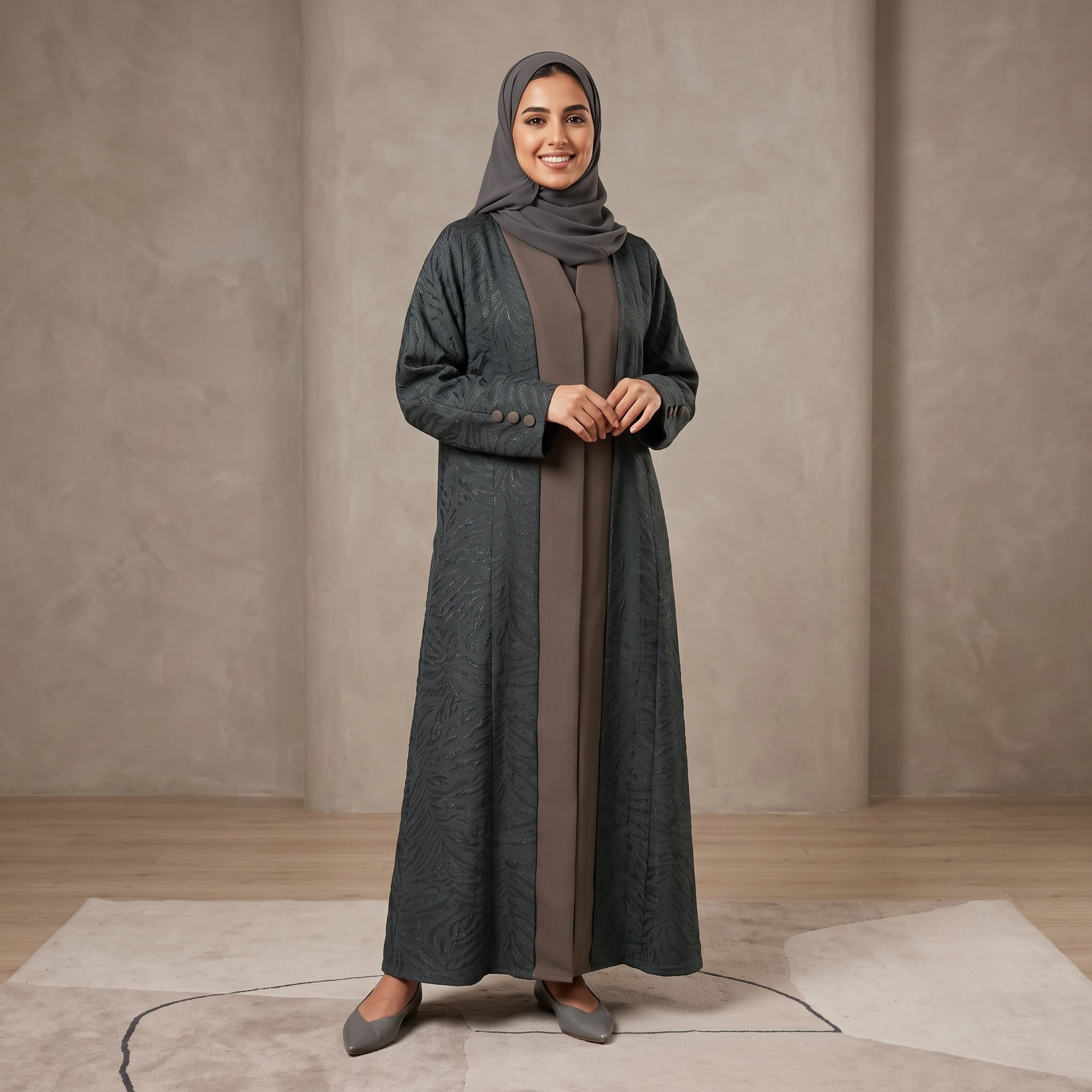 Abaya 1Pcs 0216-1