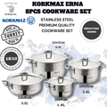 A1963-1 Erna 8pcs cookware set