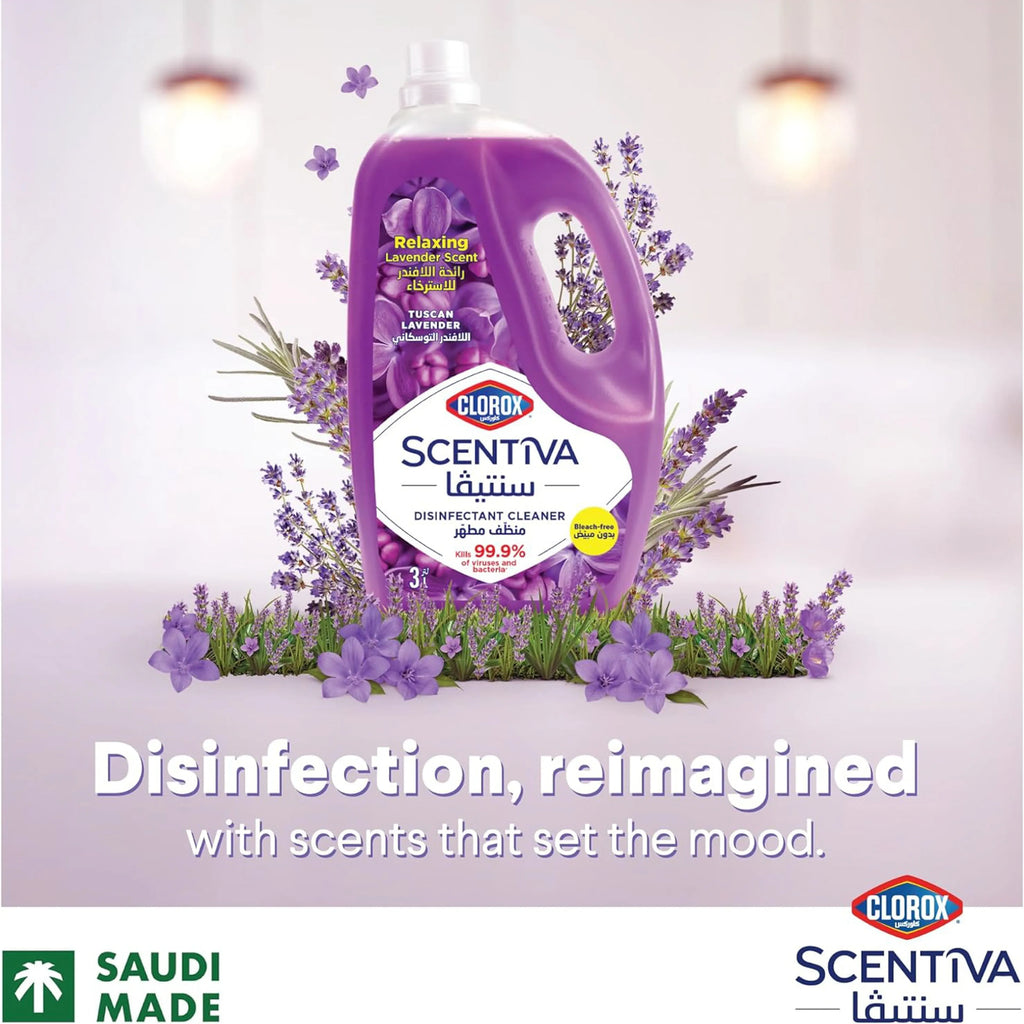 Clorox Scentiva Lavender 3 ltr