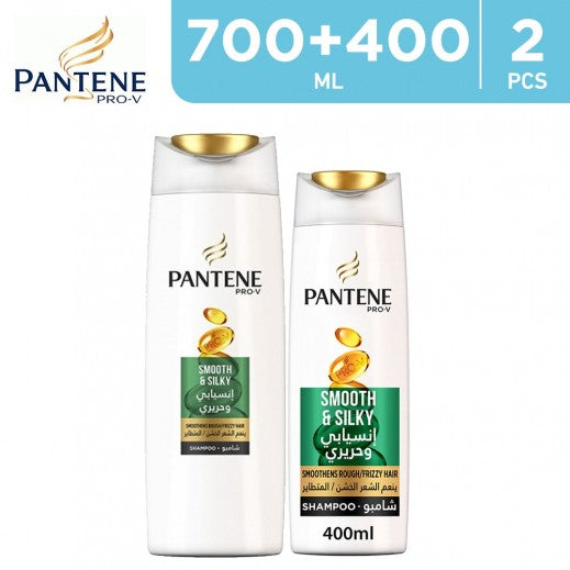 Pantene Shampoo 2 Pieces 700ml + 400ml