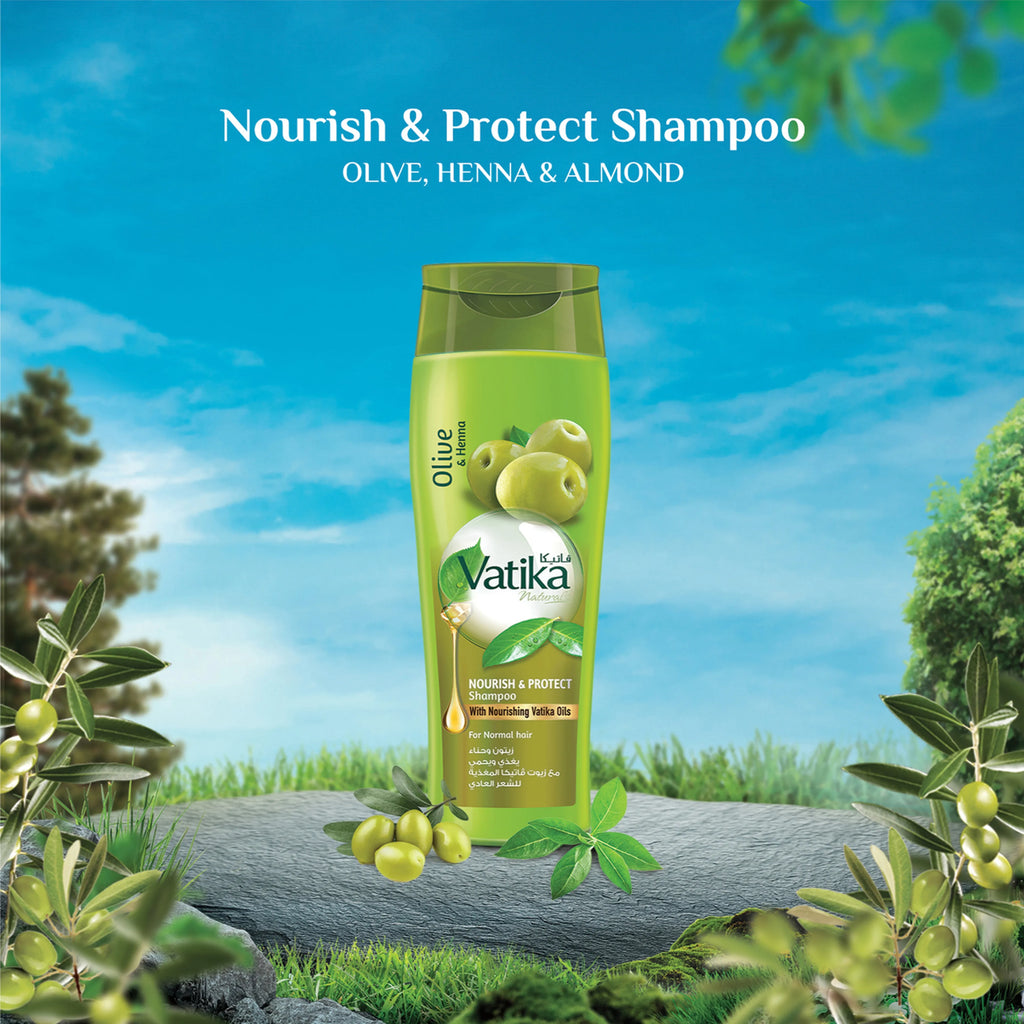 Vatika Shampoo 400ml Olive