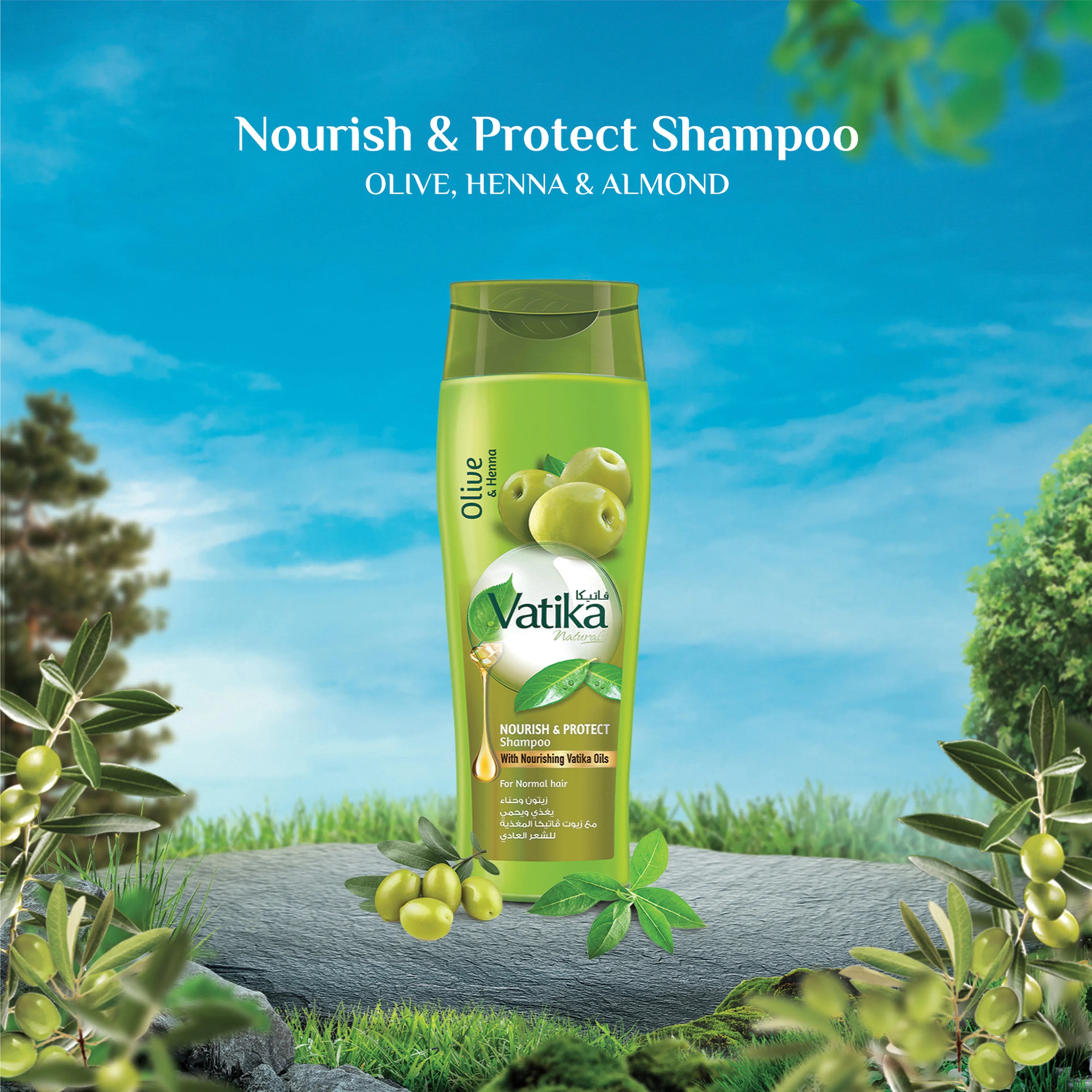 Vatika Shampoo 400ml Olive