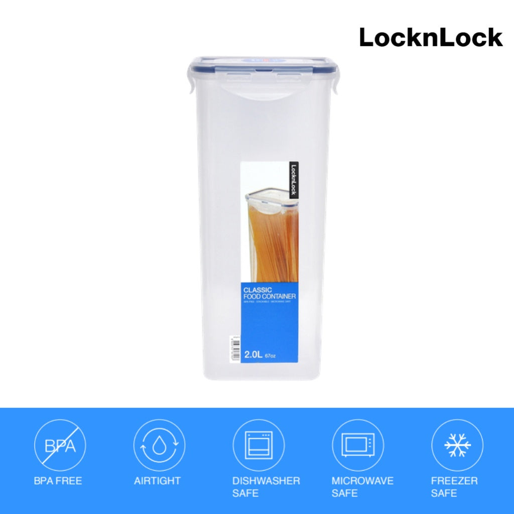 Plastic Rectangular Long Box 2L HLL7701