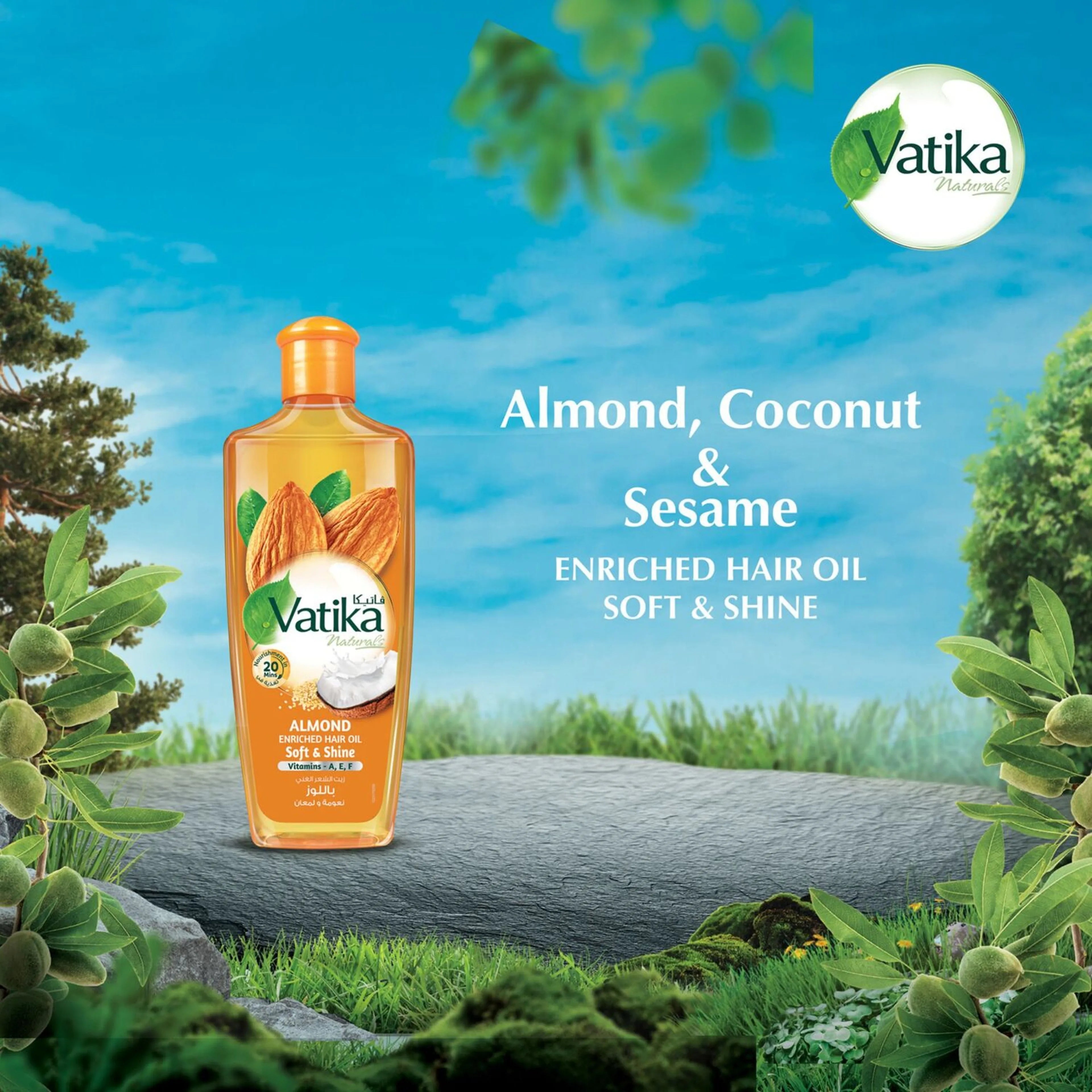 Vatika Almond Hair Oil 300ml