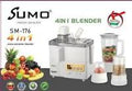 Electric blender 4-in-1