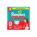 Pampers Diaper Rash Protection Pants Size 5 - 22 Diapers