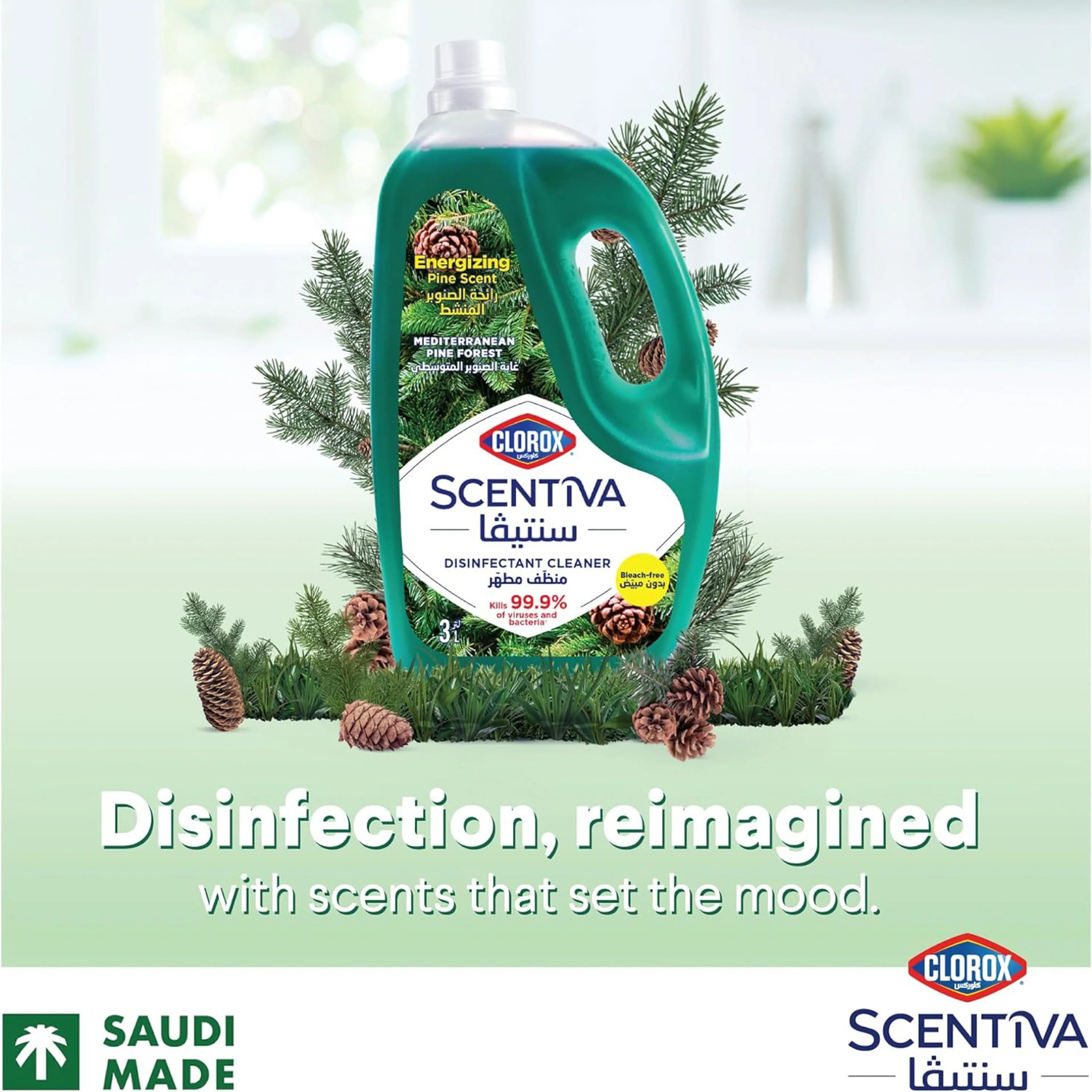 Clorox Scentiva pine 3 ltr