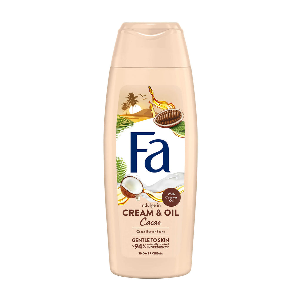 Ava Cream and Oil Shower Cream with Cocoa Butter