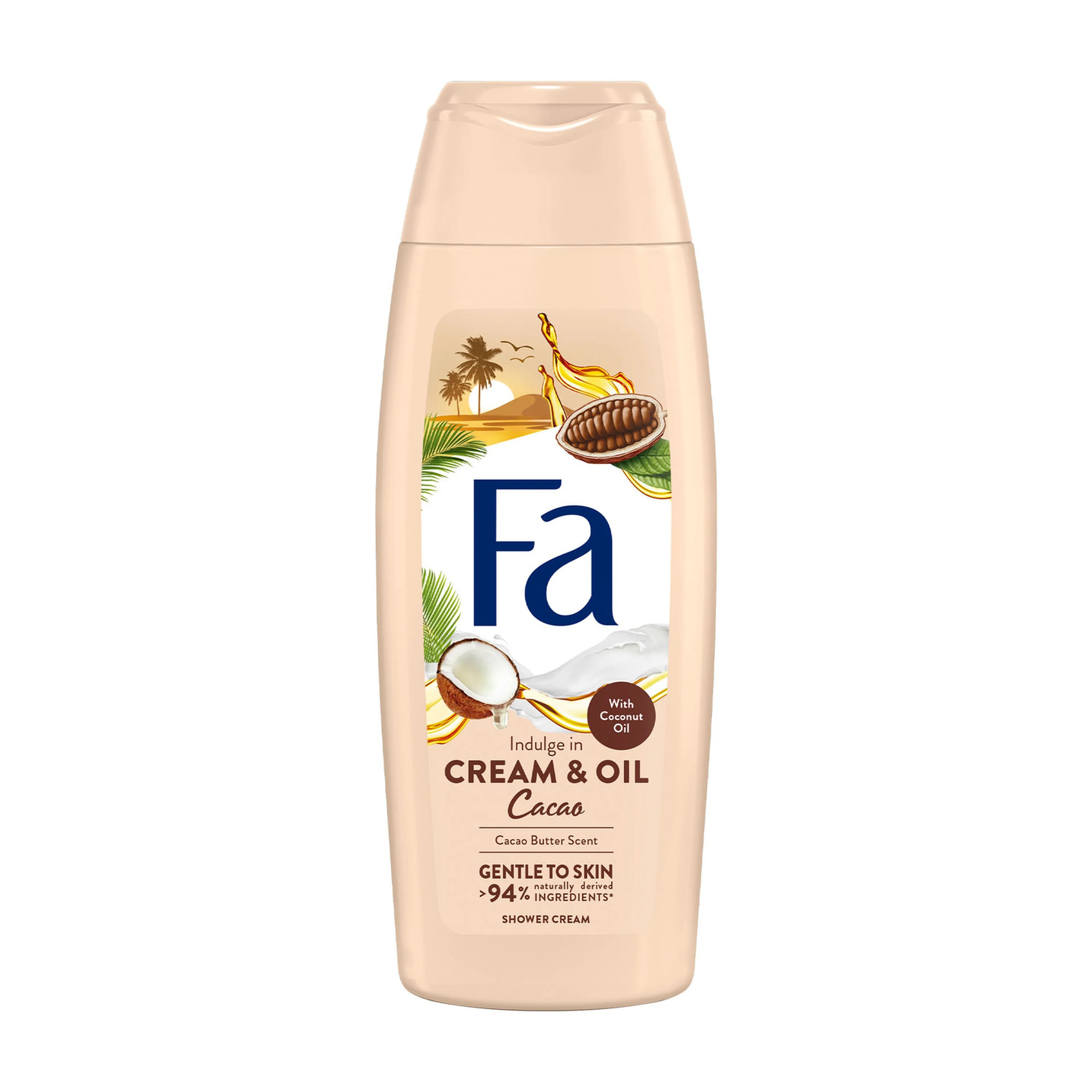 Ava Cream and Oil Shower Cream with Cocoa Butter