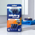 Gillette Blue II شفرة حلاقة 6 قطع