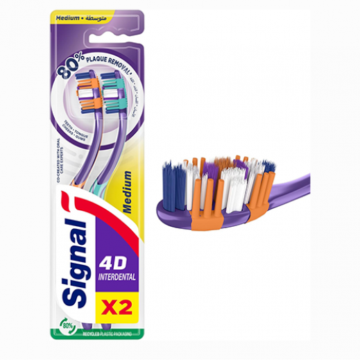 Seanal Medium Toothbrush 8*2 Pcs
