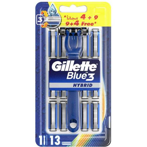 Gillette Blue 3 Blades 9+4 Pieces