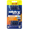 Gillette Blue 8 Razor Blades