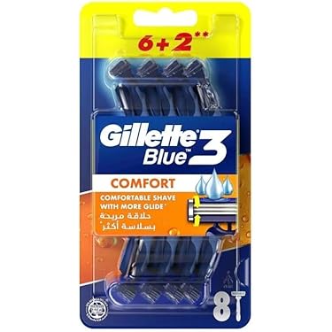 Gillette Blue 8 Razor Blades