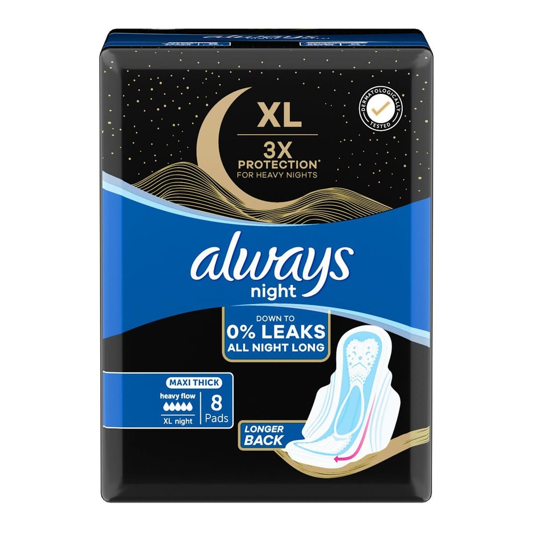 Always XL 8 Count